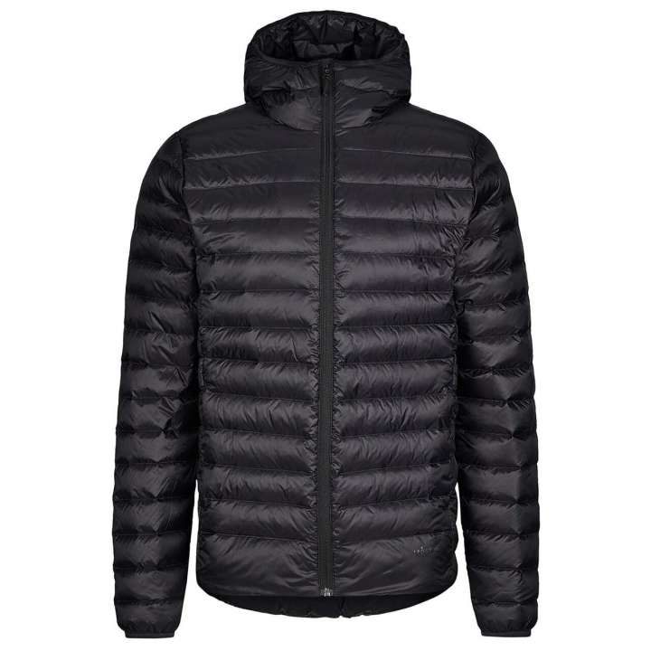 Priser på Frilufts Mens Klukufoss Hooded Down Jacket (Sort (CAVIAR) Small)