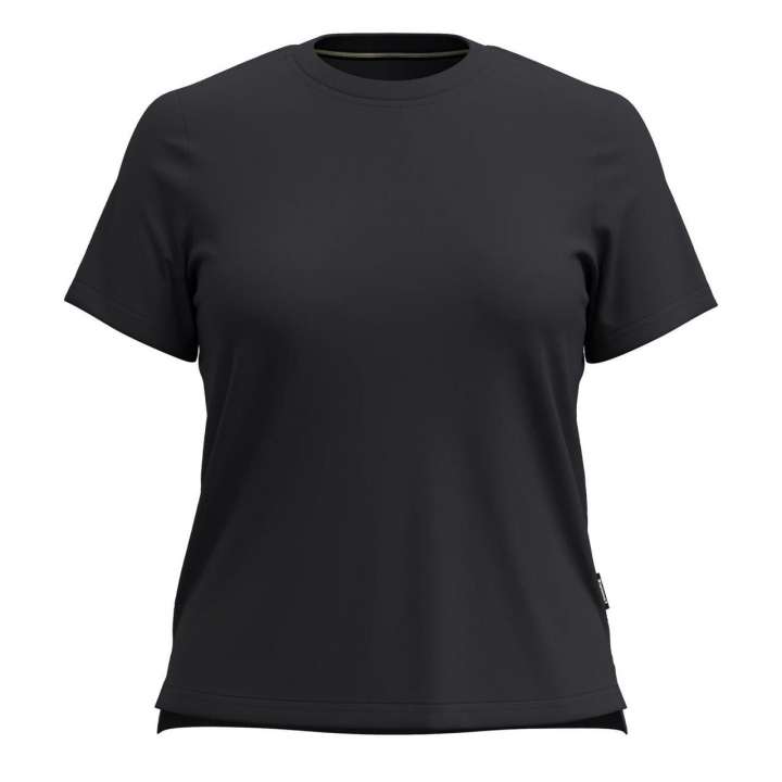 Priser på Smartwool Womens Perfect Crew Tee (Sort (BLACK) Medium)