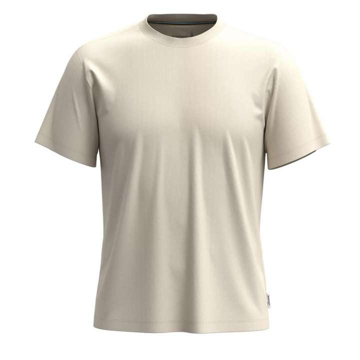 Priser på Smartwool Mens Perfect Crew Tee (Brun (ALMOND) Medium)