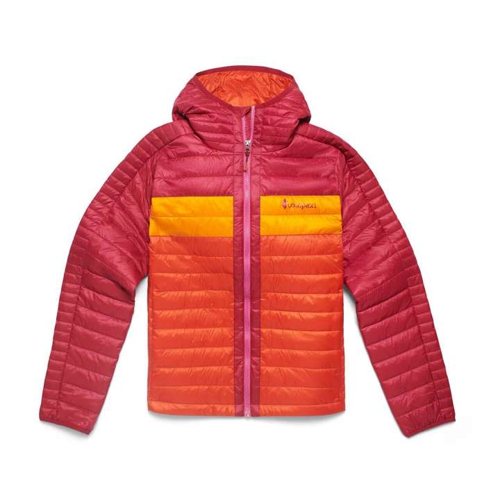 Priser på Cotopaxi Womens Capa Insulated Hooded Jacket (Rød (RASPBERRY & CANYON) X-small)