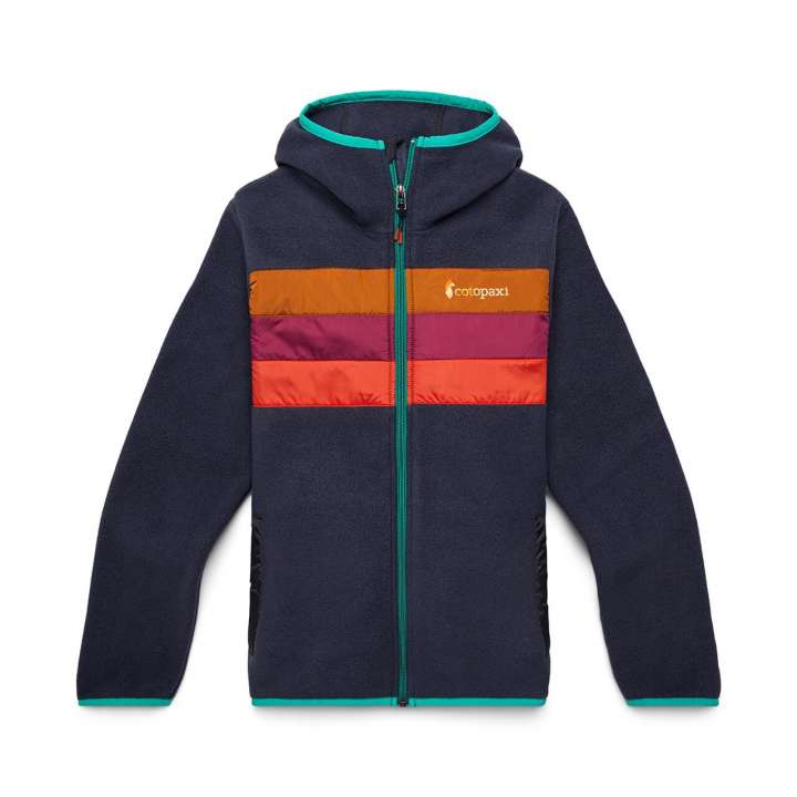 Priser på Cotopaxi Womens Teca Fleece Hooded Full-Zip Jacket (Blå (SATURN) X-small)