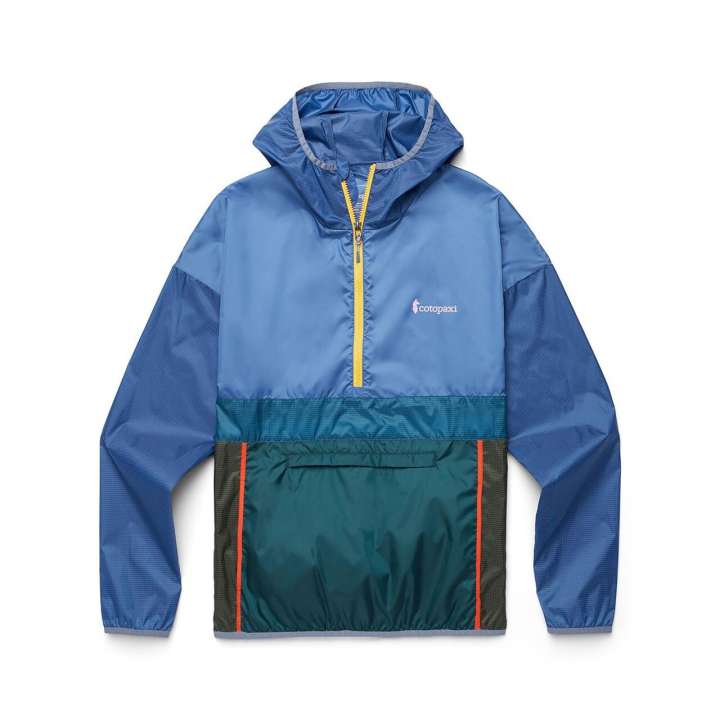 Priser på Cotopaxi Mens Teca Half-zip Windbreaker (Blå (THUMBS UP) Small)