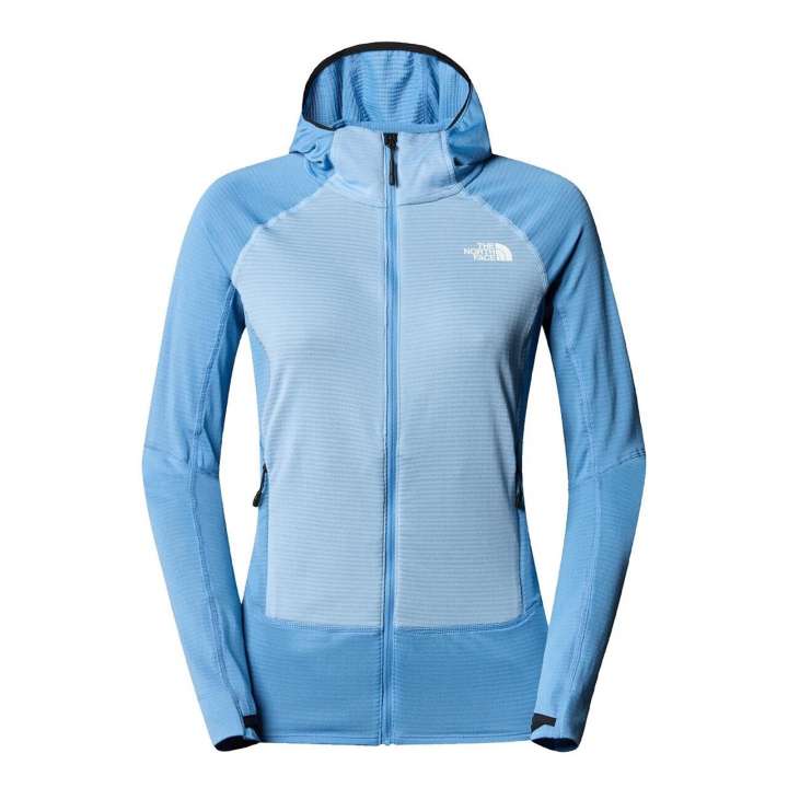 Priser på The North Face Womens Bolt Polartec Hoodie (Blå (INDIGO STONE/STEEL BLUE) Small)