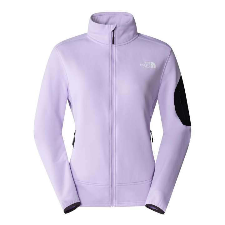 Priser på The North Face Womens Mistyescape Fleece (Lilla (LITE LILAC/TNF BLACK) Small)