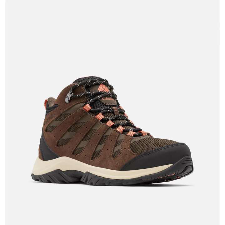 Priser på Columbia Womens Redmond III Mid Waterproof (Brun (CORDOVAN/DARK CORAL) 39,5)