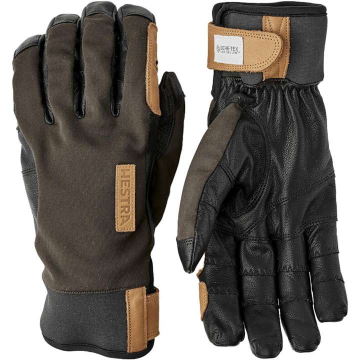 Priser på Hestra Ergo Grip Active Wool Terry 5-finger (Grøn (DARK FOREST/BLACK) 8)