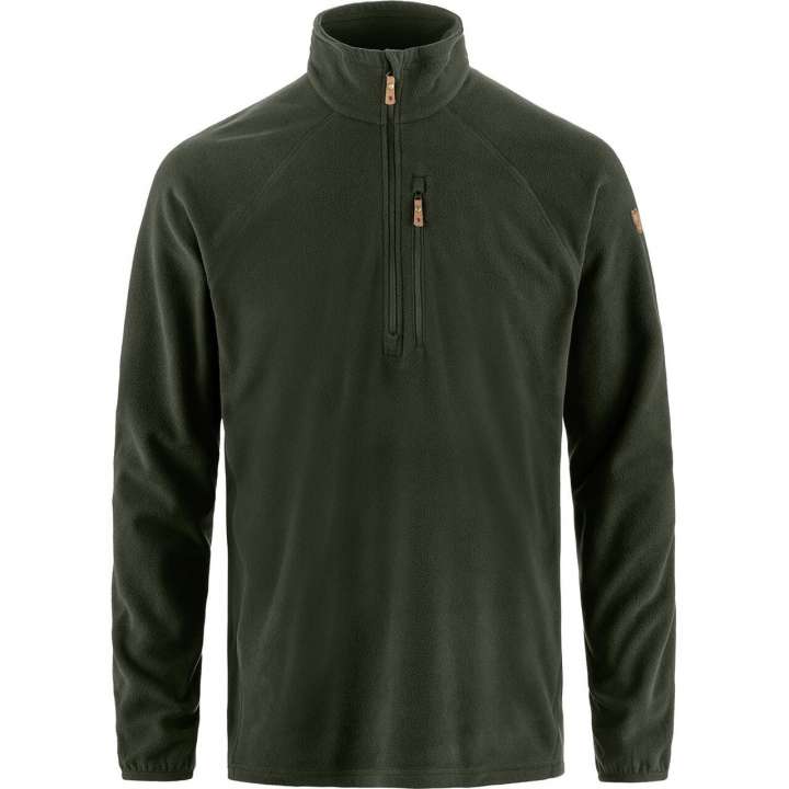 Priser på Fjällräven Mens Övik Lite Fleece Half Zip (Grøn (DEEP FOREST/662) Small)