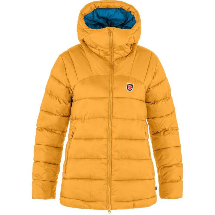 Priser på Fjällräven Womens Expedition Mid Winter Jacket (Gul (MUSTARD YELLOW-UN BLUE/161-525) X-small)