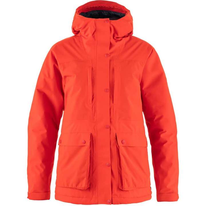 Priser på Fjällräven Womens Hc Hydratic Padded Jacket (Orange (FLAME ORANGE/214) X-small)