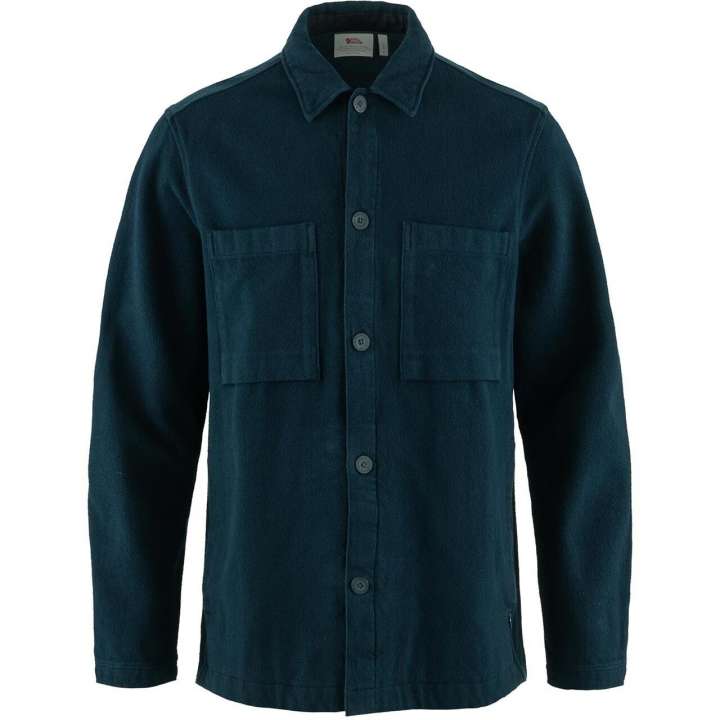 Priser på Fjällräven Mens Singi Flannel Overshirt (Blå (DARK NAVY/555) Small)