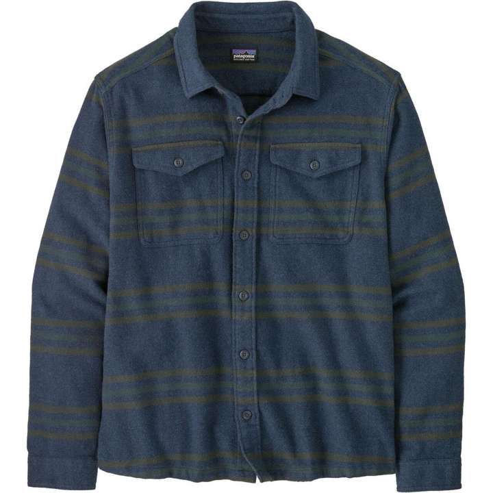 Priser på Patagonia Mens Fjord Flannel Shirt (Blå (TREELINED: SMOLDER BLUE) Small)