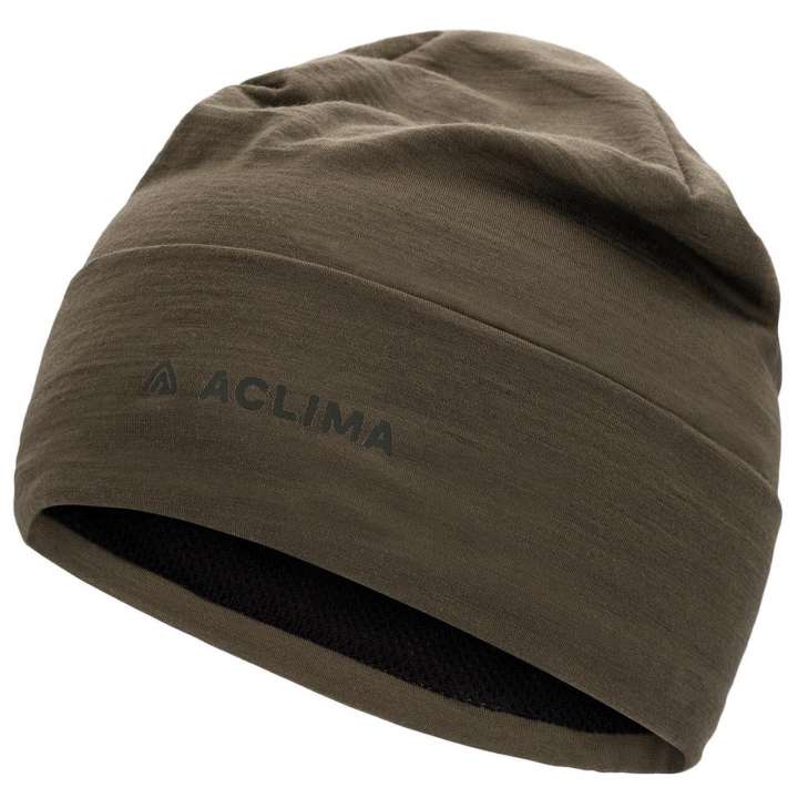 Priser på Aclima WoolNet Light Beanie (Grå (TARMAC) Small/medium)