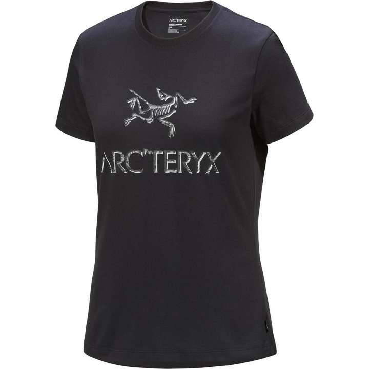 Priser på Arcteryx Womens Arc'word Cotton T-shirt S/S (Sort (BLACK) Small)