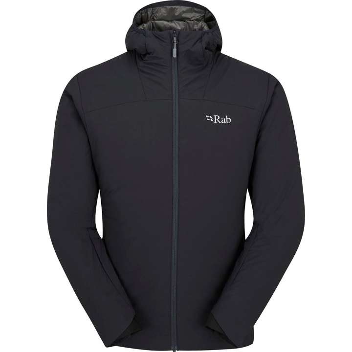 Priser på RAB Mens Xenair Alpine Light Jacket (Sort (EBONY/ZINC) Medium)