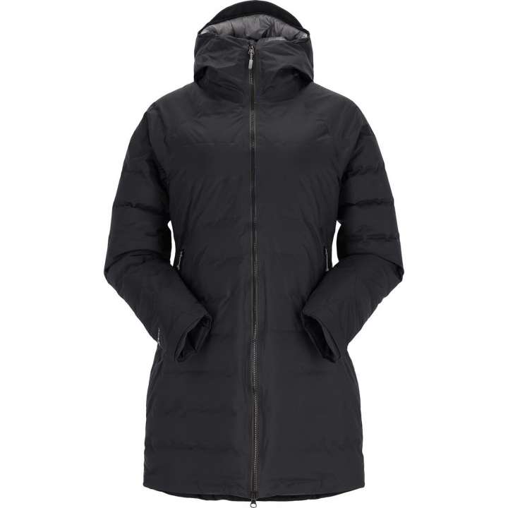 Priser på RAB Womens Valiance Parka (Sort (BLACK) Small)