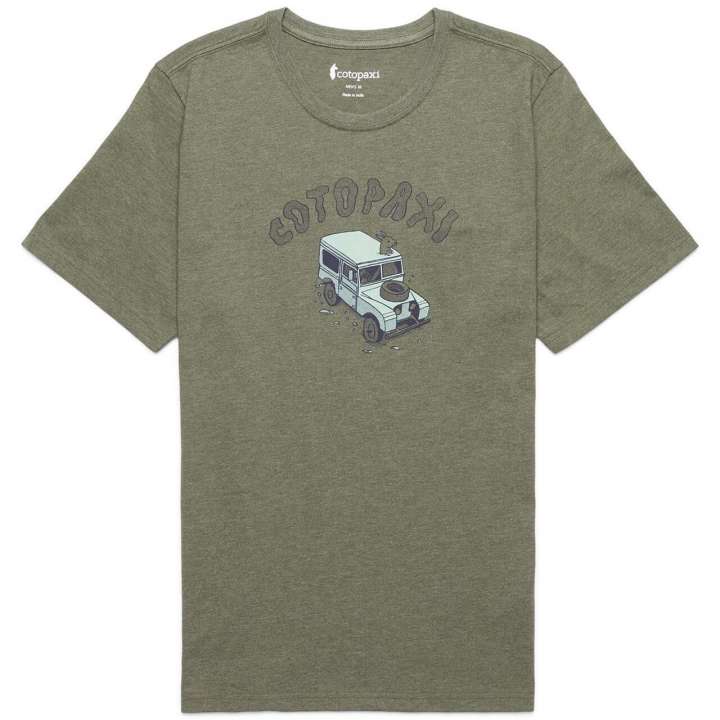 Priser på Cotopaxi Mens Coto-pilot T-shirt (Grå (FATIGUE) Medium)