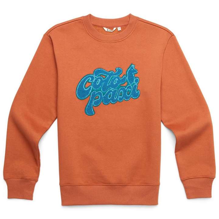 Priser på Cotopaxi Womens Coto-patch Crew Sweatshirt (Flerfarvet (FADED BRICK) Large)