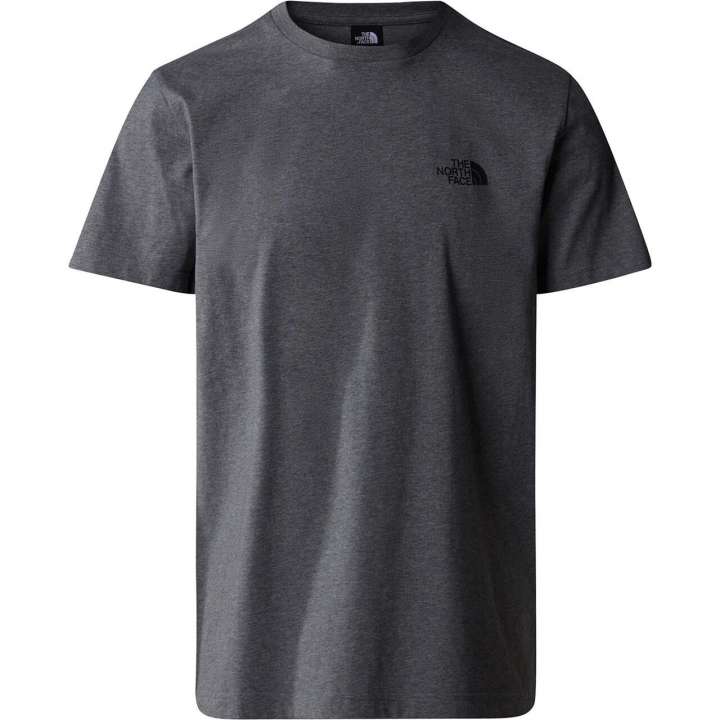 Priser på The North Face Mens S/S Simple Dome Tee (Grå (TNF MEDIUM GREY HEATHER) Medium)