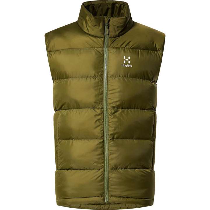 Priser på Haglöfs Mens Puffy Mimic Vest (Grøn (OLIVE GREEN) Small)