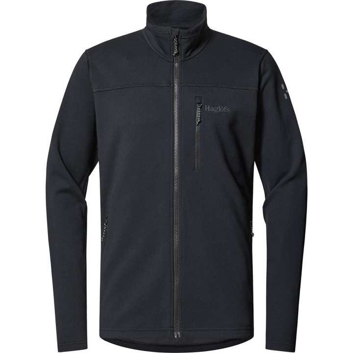 Priser på Haglöfs Mens Rosson Mid Jacket (Sort (TRUE BLACK) Small)