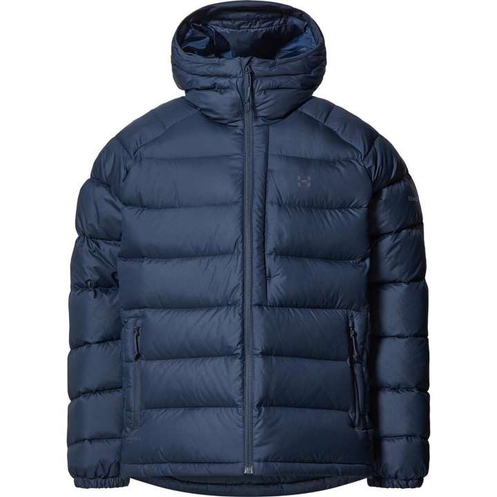 Priser på Haglöfs Mens Rosson Down Hood (Blå (TARN BLUE) XX-large)