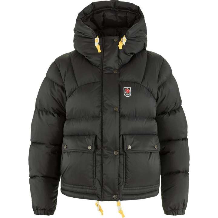 Priser på Fjällräven Womens Expedition Down Cropped Jacket (Sort (BLACK/550) Small)