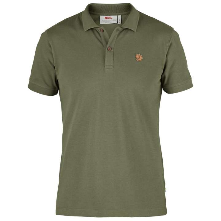 Priser på Fjällräven Mens Övik Polo Shirt (Grøn (GREEN/620) Small)