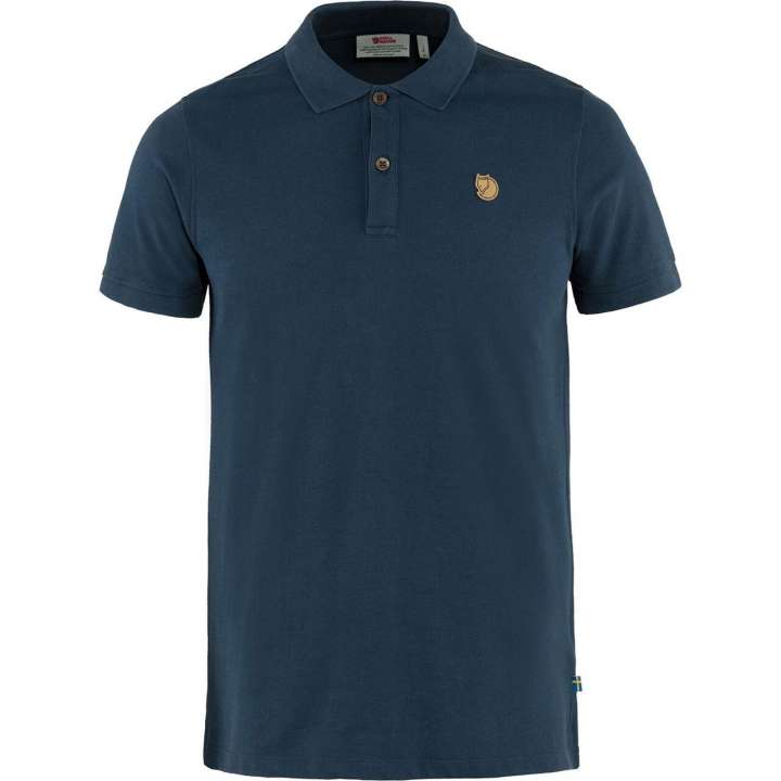 Priser på Fjällräven Mens Övik Polo Shirt (Blå (NAVY/560) Large)