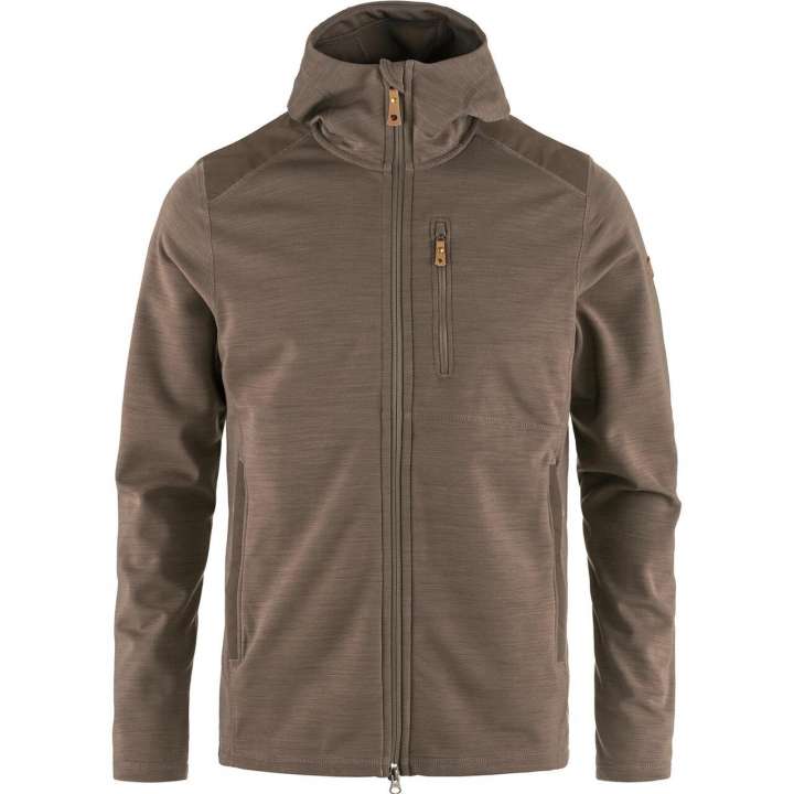 Priser på Fjällräven Mens Keb Fleece Hoodie (Brun (SUEDE BROWN/244) Small)