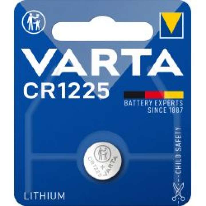 Priser på Varta Cr1225 Lithium Coin 1 Pack - Batteri