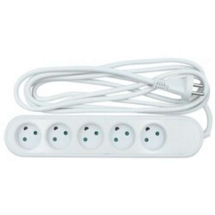 Priser på Nq Power 5-way Socket W/dummyhole (d), 3m - Oplader