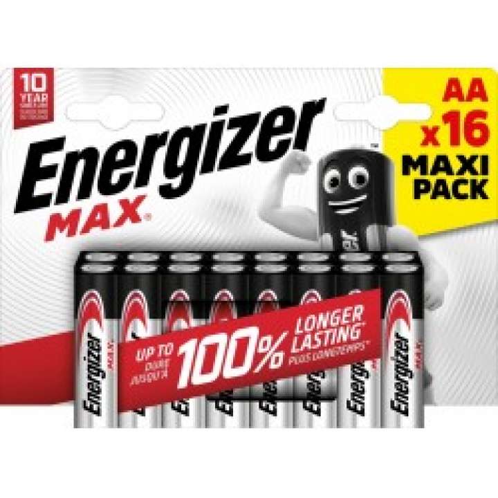 Priser på Energizer Power AA 16 pack Hanging - Batteri