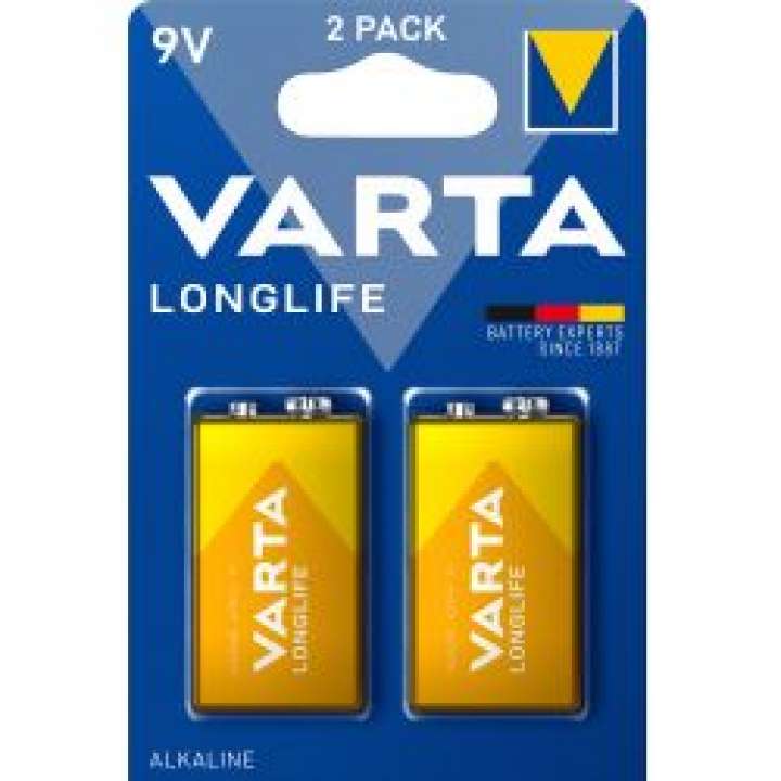 Priser på Varta Longlife 9v 2 Pack (b) - Batteri