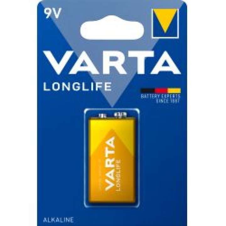 Priser på Varta Longlife 9v 1 Pack (b) - Batteri