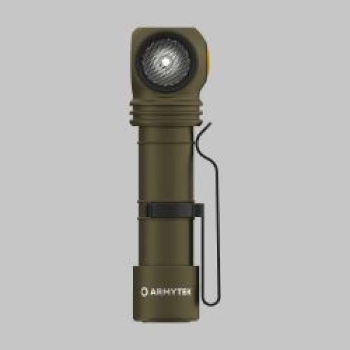 Priser på Armytek Wizard C2 Pro Olive / White / 2500 Lm / Tir 70:120 / +holster / 1x18650 (incl.) / Magnet Usb - Pandelampe