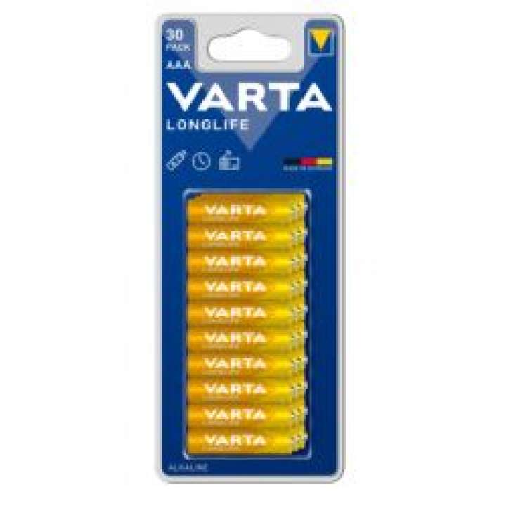 Priser på Varta Longlife Aaa Blister 30-pack - Batteri