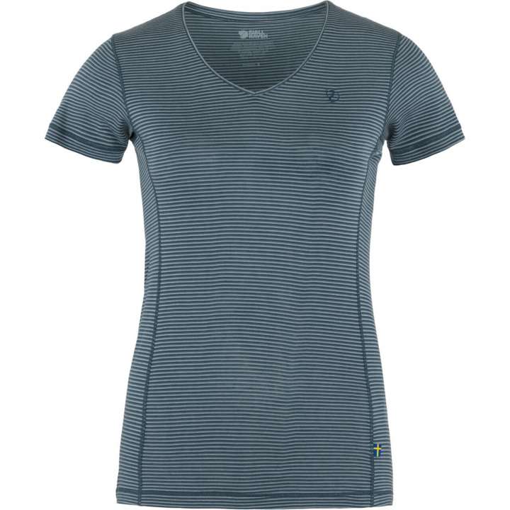 Priser på Fjällräven Womens Abisko Cool T-Shirt (Rød (PORT/357) Medium)