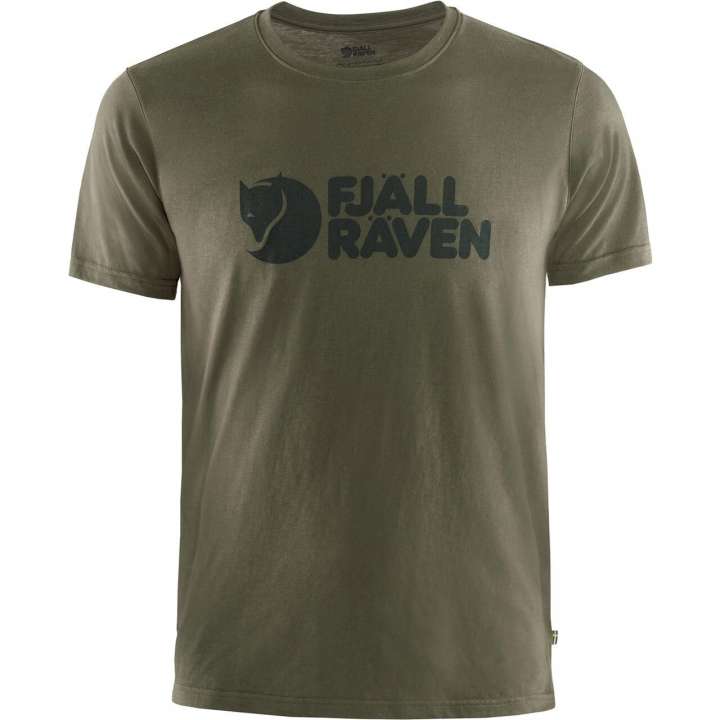 Priser på Fjällräven Mens Fjällräven Logo T-shirt (Grøn (LAUREL GREEN/625) Medium)