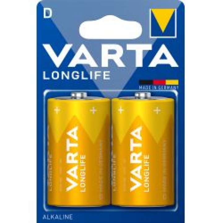 Priser på Varta Longlife D 2 Pack (b) - Batteri