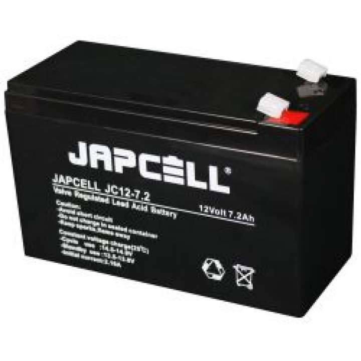 Priser på JAPCELL JC12-7.2 F1 (4.8mm) AGM battery - Batteri