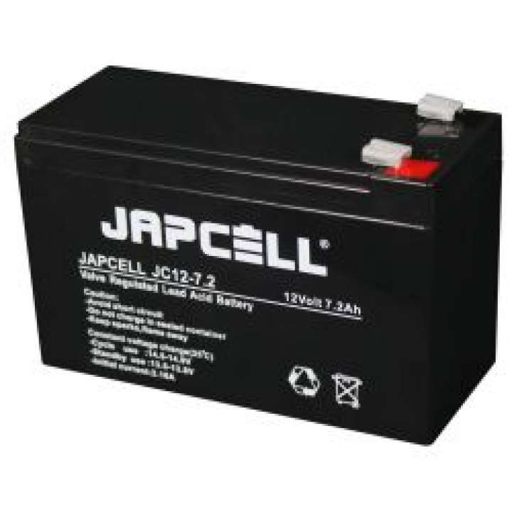 Priser på JAPCELL JC12-7.2 F2 (6.3mm) AGM Battery - Batteri