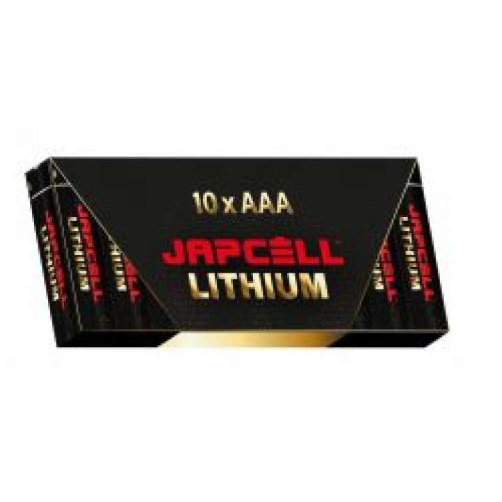 Priser på JAPCELL Lithium AAA Batteries 10 pcs pack - Batteri