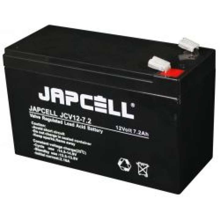 Priser på JAPCELL JCV12-7.2 F2 (6.3mm) AGM Battery - Batteri