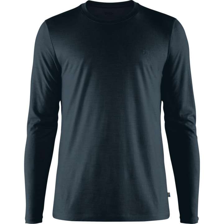 Priser på Fjällräven Mens Abisko Wool L/S (Sort (BLACK/550) Large)