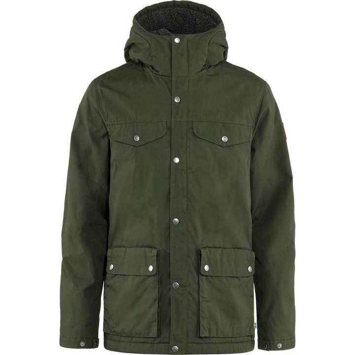 Priser på Fjällräven Mens Greenland Winter Jacket (Grøn (DEEP FOREST/662) Small)