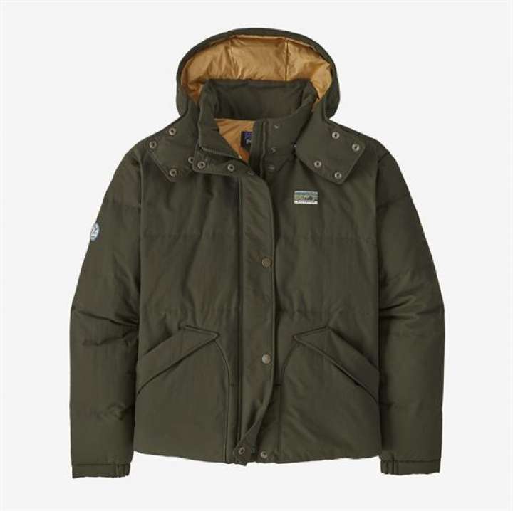 Priser på Patagonia Womens Downdrift Jacket, Pine Needle Green