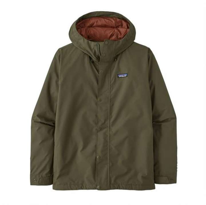 Priser på Patagonia Mens Jackson Glacier Rain Jacket, Basin Green