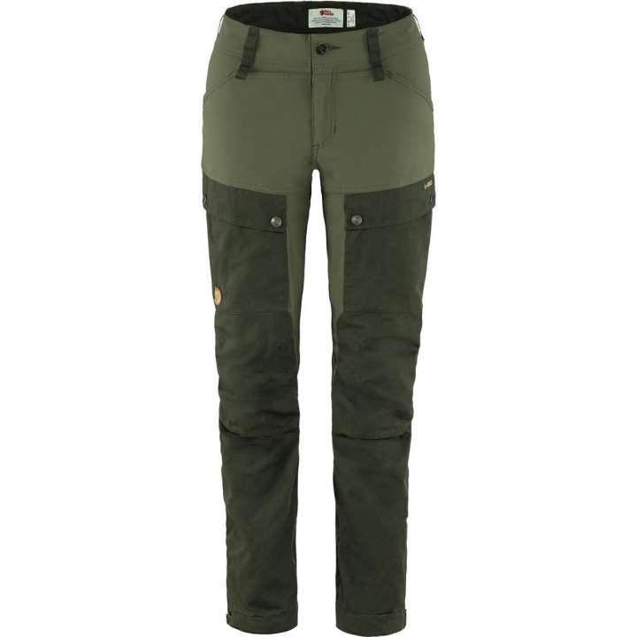 Priser på Fjällräven Womens Keb Trousers (Grøn (DEEP FOREST-LAUREL GRN/662-625) 36)