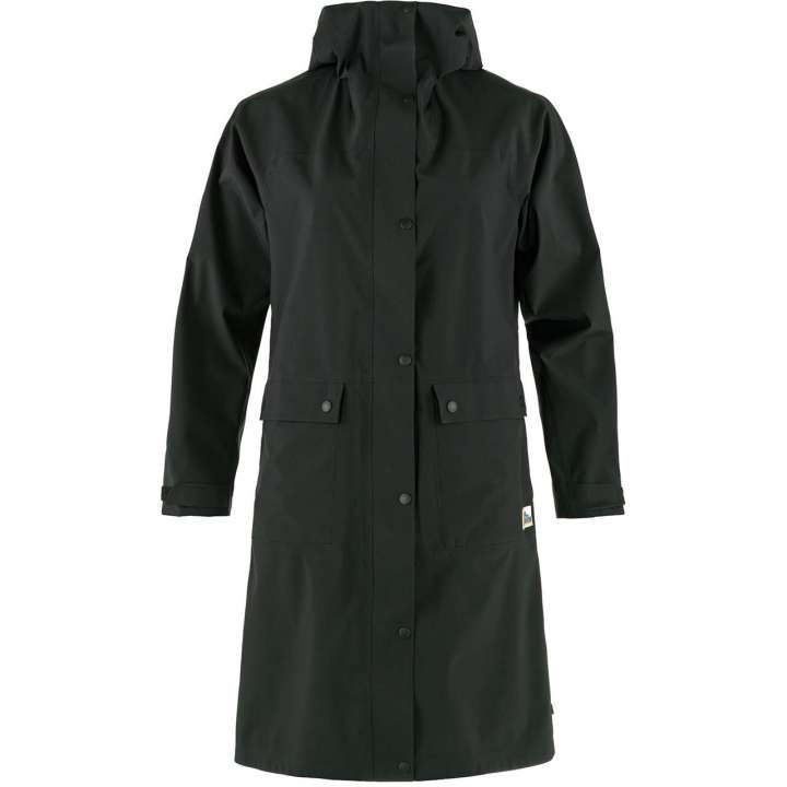 Priser på Fjällräven Womens Vardag Rain Parka (Sort (BLACK/550) Small)