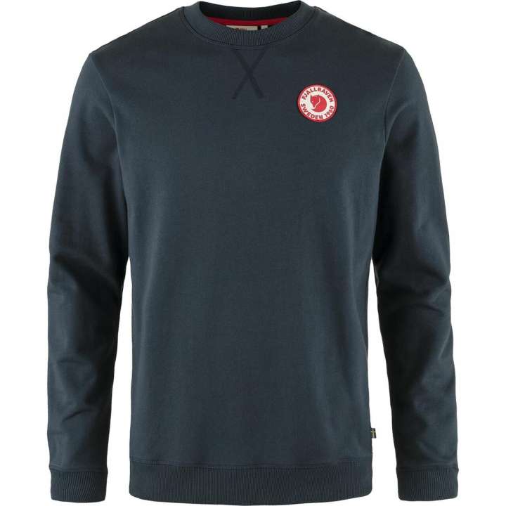 Priser på Fjällräven Mens 1960 Logo Badge Sweater (Blå (DARK NAVY/555) XX-large)